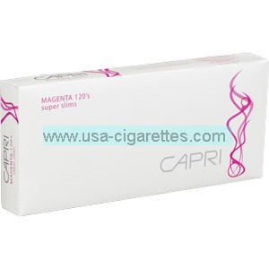 Capri Magenta 120's cigarettes